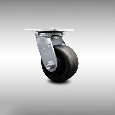 Service Caster 4 Inch SS Glass Filled Nylon Wheel Swivel Caster with Roller Bearing SCC SCC-SS30S420-GFNR